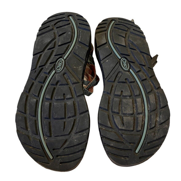 Chaco Z Cloud X2 Sandals Women’s Size 9 Teal Coral Z Cloud Hiking Water - Picture 8 of 8